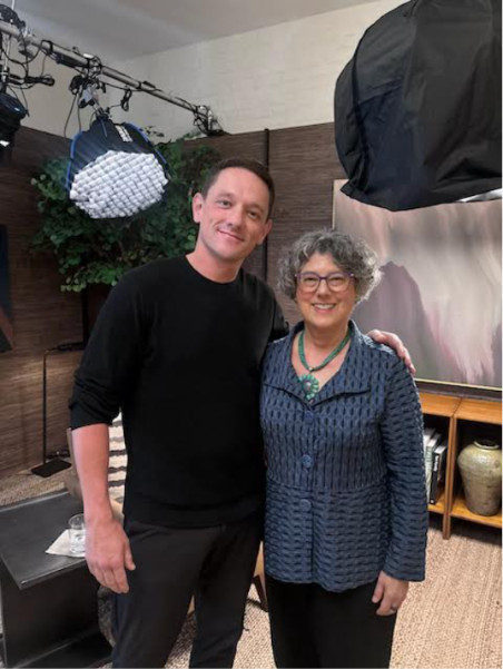 Dr. Sternberg with Chris Wharton, CEO of WndrHLTH.